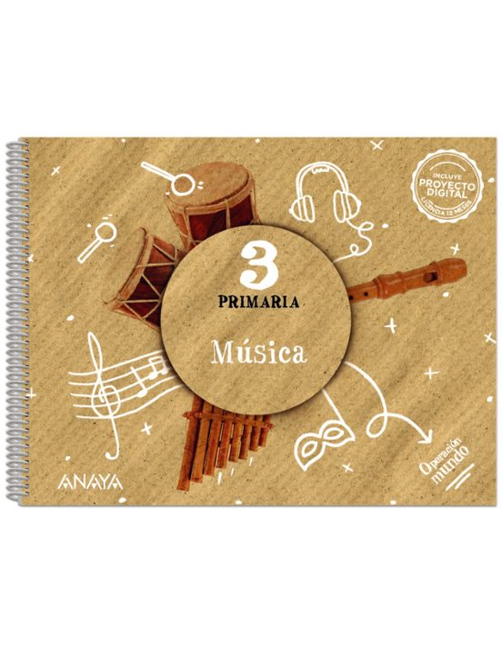 MÚSICA 3º EDUCACION PRIMARIA OPERACIÓN MUNDO