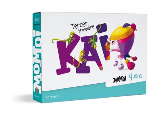 [978-84-140-4445-2] Nuevo Infantil MOMOI 4 años. Tercer Trimestre