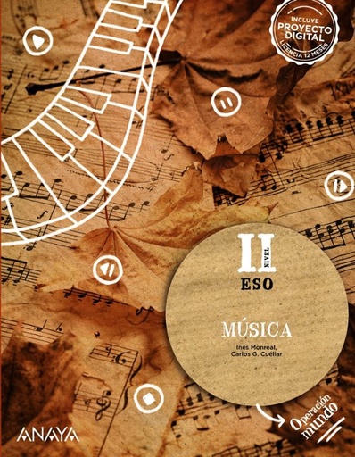 [978-84-143-0984-1] Música-Nivel II (operación Mundo) 2º ESO