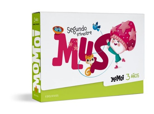 [978-84-140-4432-2] Nuevo Infantil MOMOI 3 años. Segundo Trimestre
