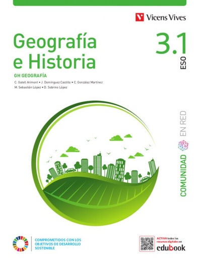 [978-84-682-9228-1] GEOGRAFÍA E HISTORIA 3 (3.1-3.2). COMUNIDAD EN RED