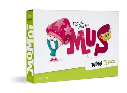 [978-84-140-4433-9] Nuevo Infantil MOMOI 3 años. Tercer Trimestre