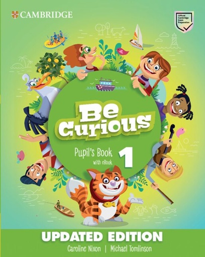 [978-84-132-2152-6] Be Curious Level 1 Pupil's Book with eBook Updated