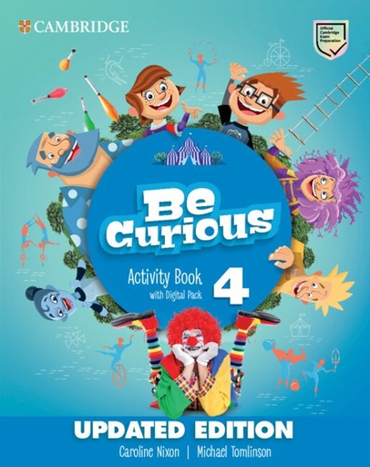 [978-84-132-2192-2] Be Curious Level 4 Activity Book with Home Booklet