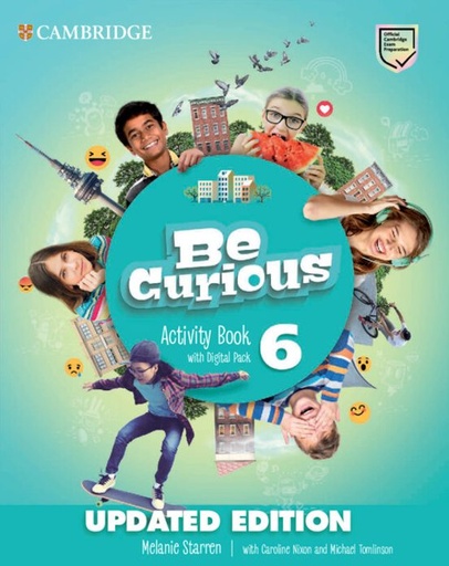 [978-84-132-2193-9] Be Curious Level 6 Activity Book with Home Booklet
