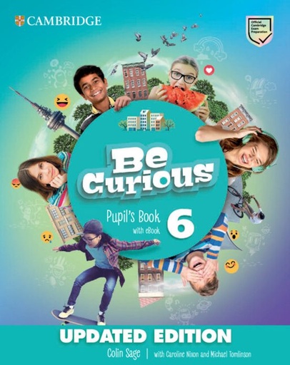 [978-84-132-2149-6] Be Curious Level 6 Pupil's Book