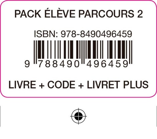 [978-84-9049-645-9] Parcours 2.Livre de l’élève.