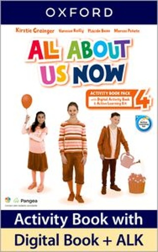 [978-0-19-407390-5] All About Us Now. Activity Book+ ALK + Go Pangea with Digital Activity Book