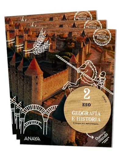 [978-84-143-2703-6] GEOGRAFÍA E HISTORIA 2º ESO. OPERACIÓN MUNDO