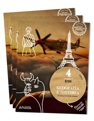 [978-84-143-2707-4] GEOGRAFÍA E HISTORIA 4º ESO. OPERACIÓN MUNDO