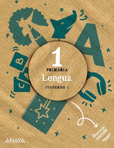 [978-84-698-9229-9] LENGUA 1º EDUCACION PRIMARIA CUADERNO 1 OPERACIÓN MUNDO