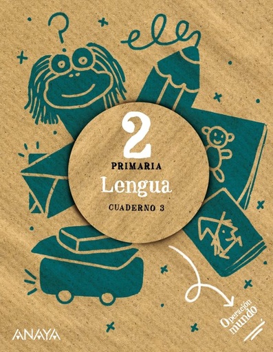 [978-84-698-9252-7] CUADERNO 3. LENGUA 2º PRIMARIA. OPERACIÓN MUNDO.