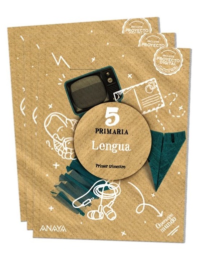 [978-84-143-0192-0] LENGUA 5º EDUCACION PRIMARIA OPERACIÓN MUNDO