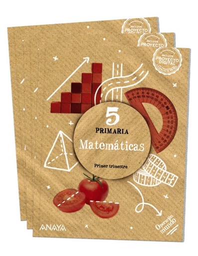 [978-84-143-0238-5] MATEMÁTICAS 5º EDUCACION PRIMARIA OPERACIÓN MUNDO