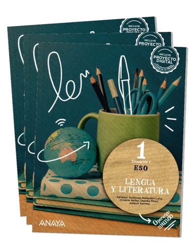 [978-84-143-0472-3] LENGUA Y LITERATURA 1º ESO. OPERACIÓN MUNDO
