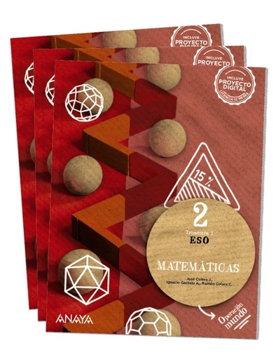 [978-84-143-2495-0] MATEMÁTICAS 2º ESO. OPERACIÓN MUNDO