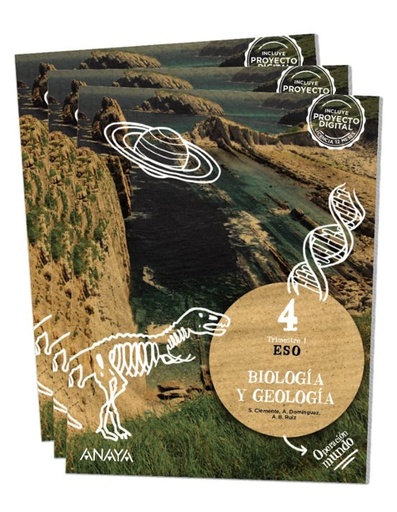[978-84-143-2559-9] BIOLOGÍA Y GEOLOGÍA 4º ESO. OPERACIÓN MUNDO